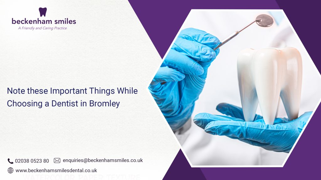 Dentists in Bromley