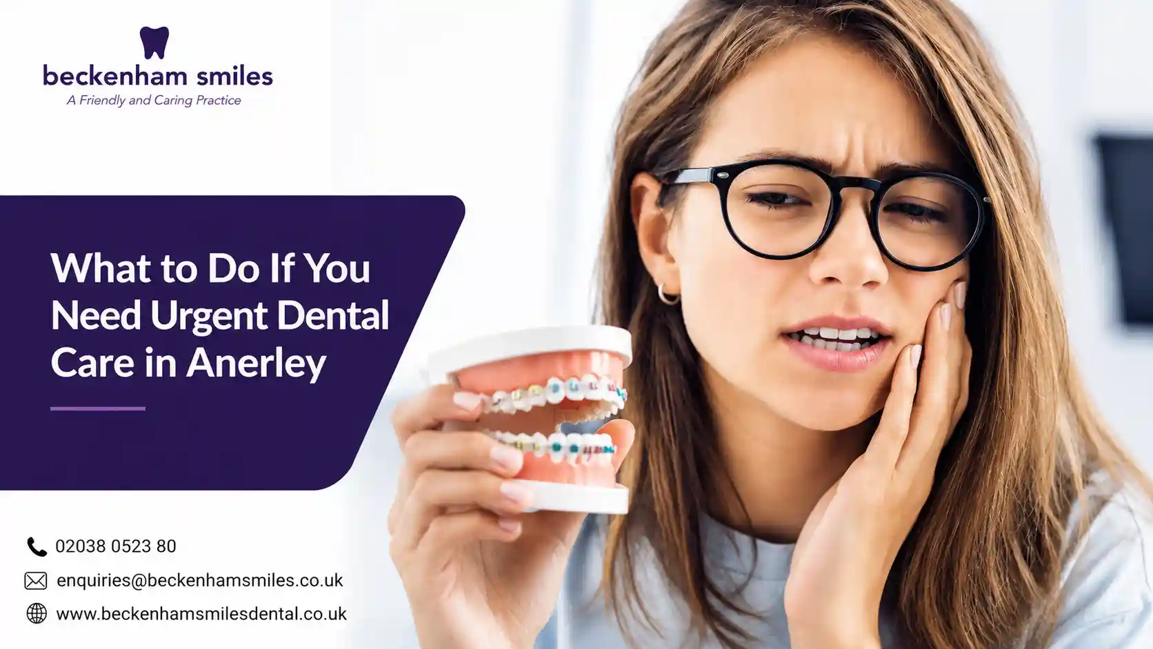 Emergency dentist near Anerley providing urgent dental care at Beckenham Smiles