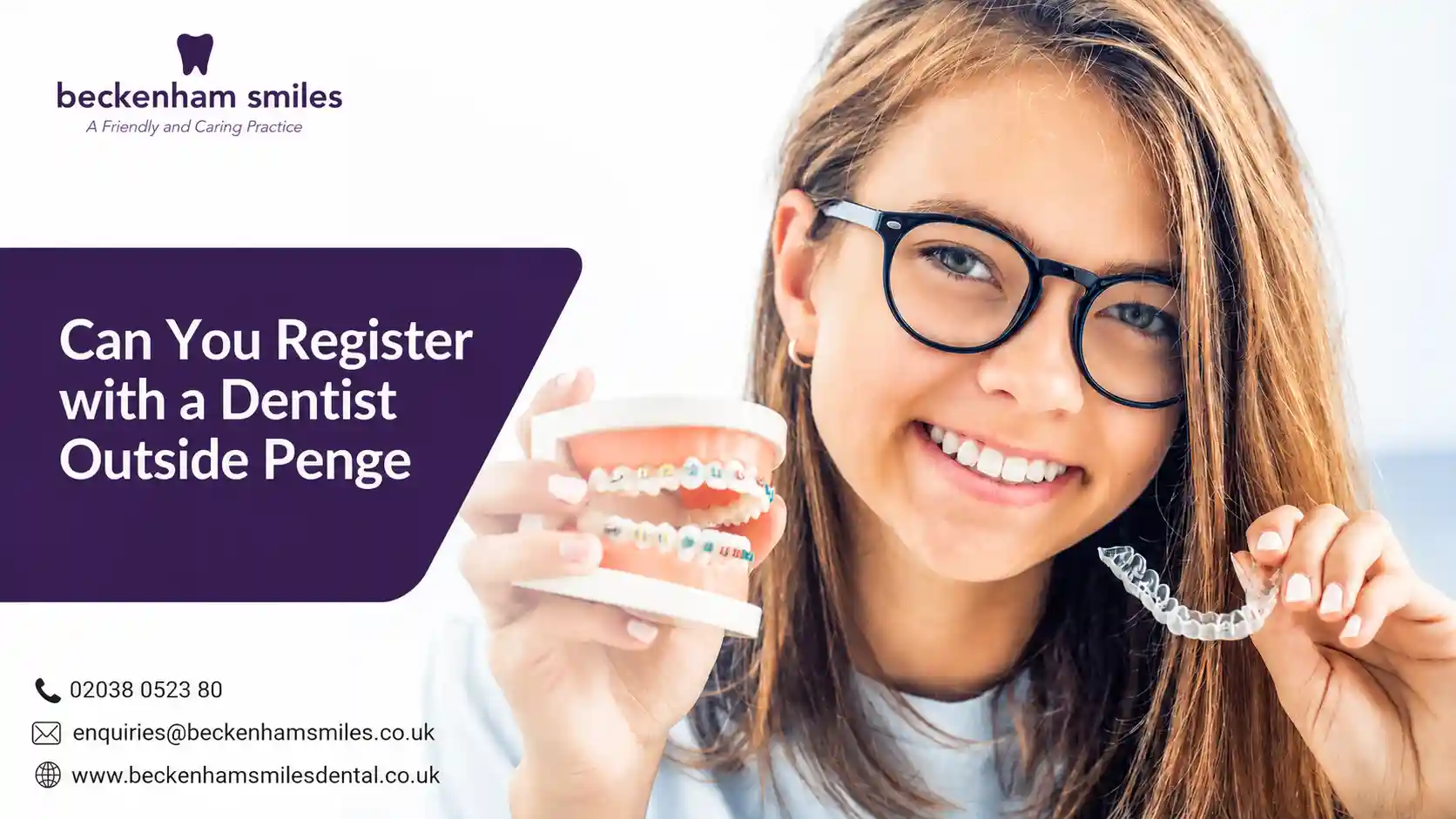 Patient registering with Beckenham Smiles, a private dentist near Penge accepting new patients