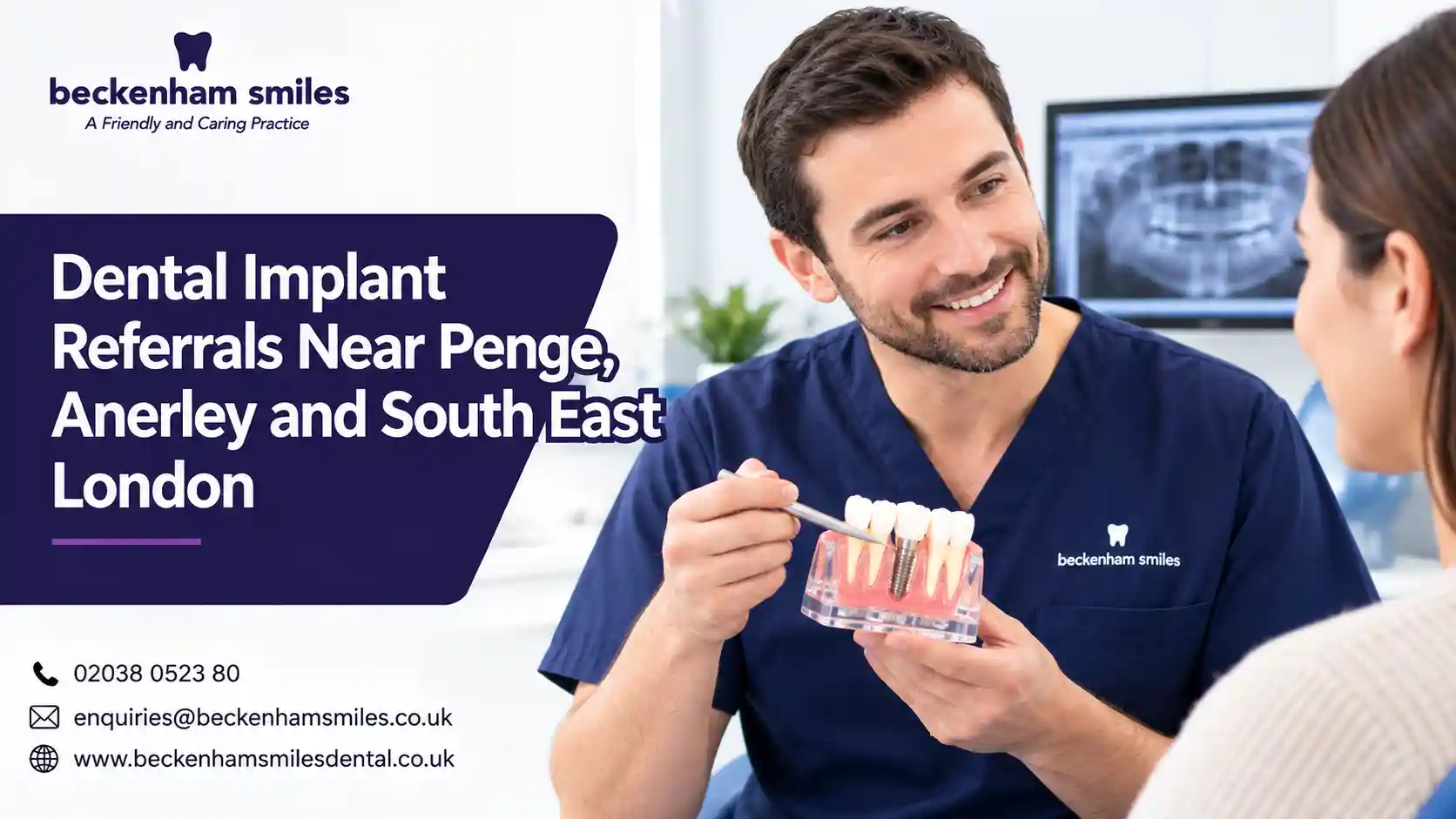 Dental Implant Referrals Near Penge, Anerley and South East London