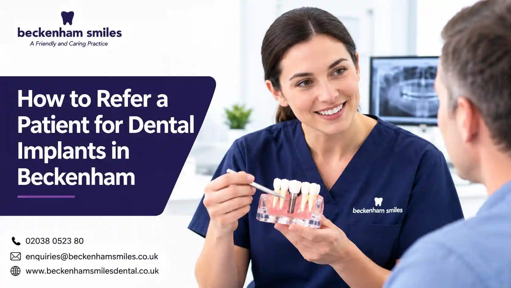 How to Refer a Patient for Dental Implants in Beckenham