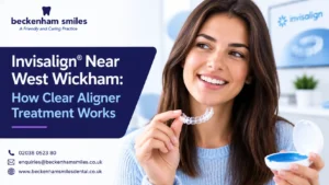 Invisalign clear aligner treatment near West Wickham at Beckenham Smiles Dental